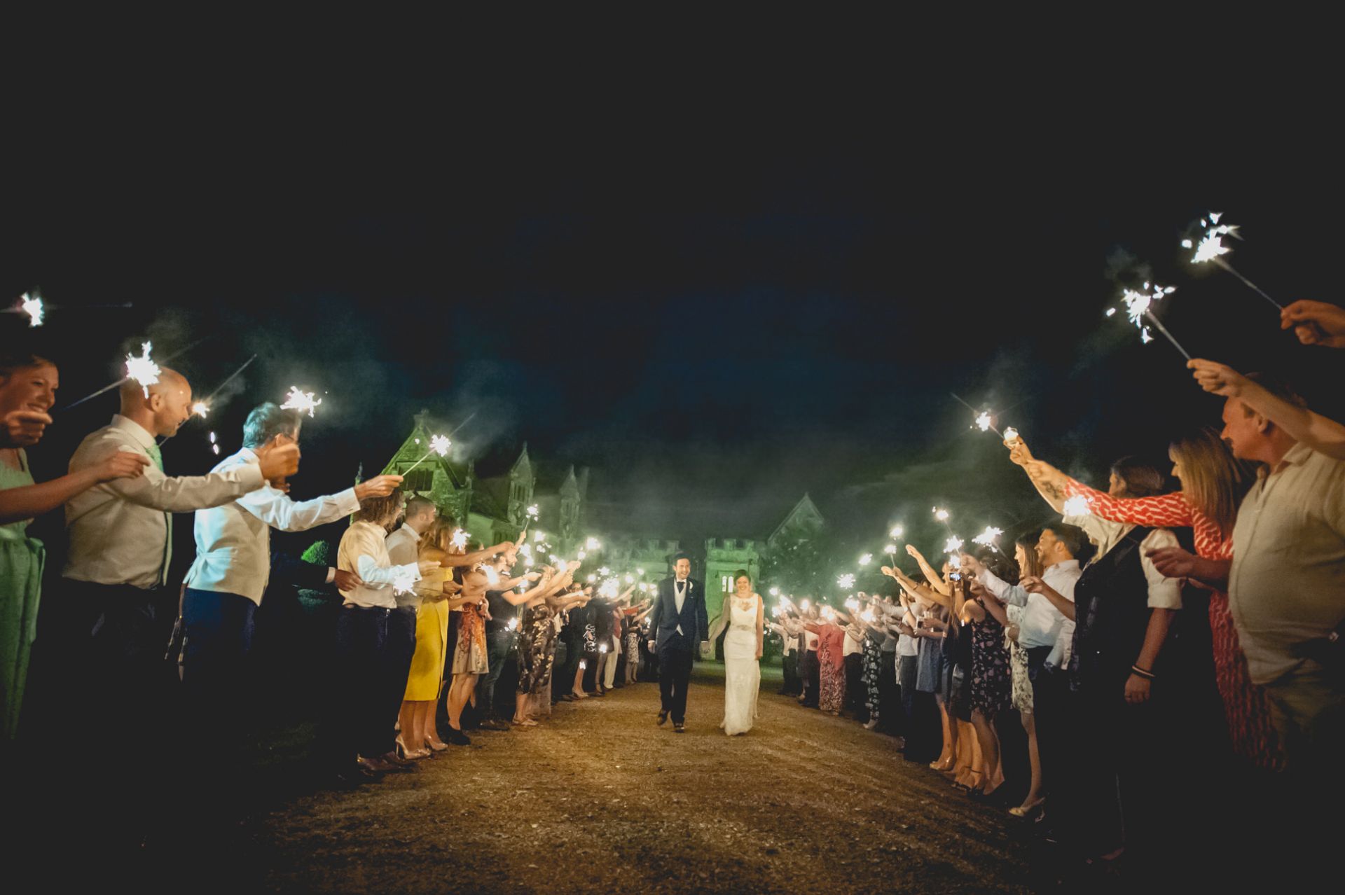Sparkler Send Off
