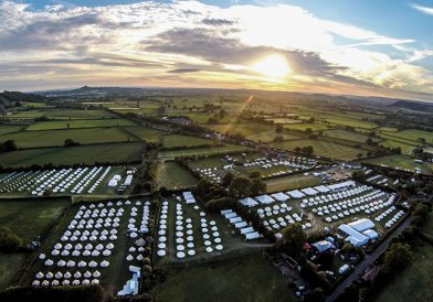 The Pop-Up Hotel Glastonbury Festival 2015 Photography